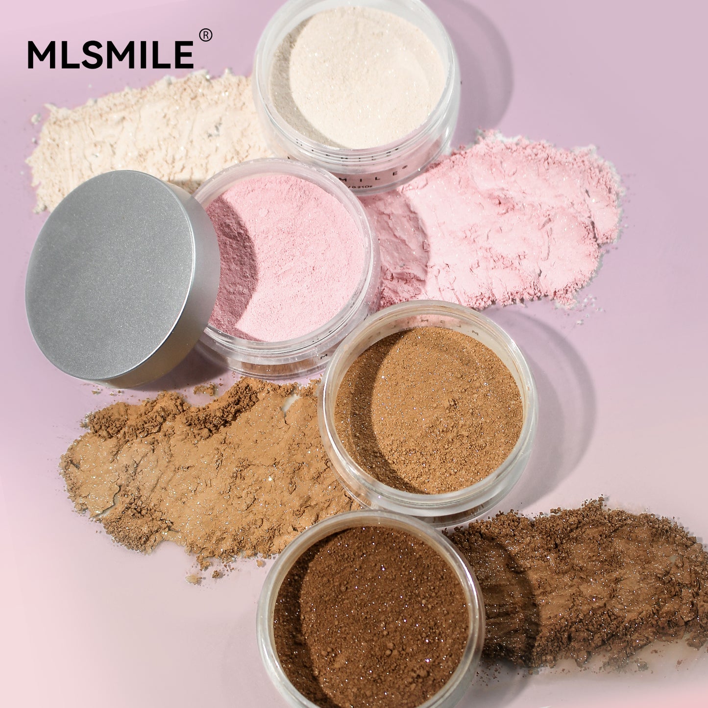 MLSMILE Shimmering Setting Powder in 4 Colors