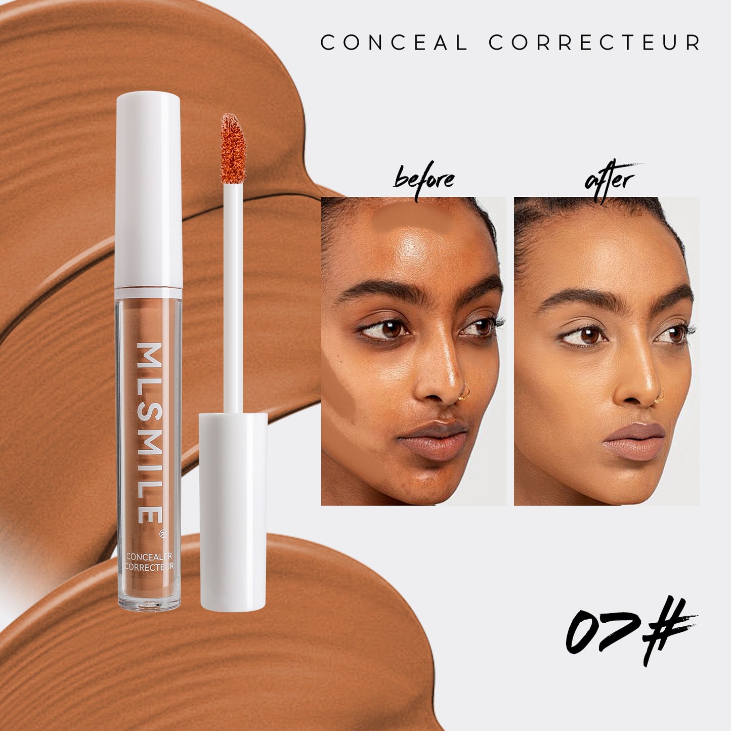 MLSMILE Concealer Correcteur in 8 Colors